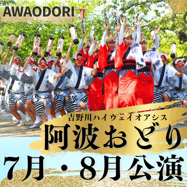 【2025年 夏】阿波おどり定期公演開催｜四国三大祭りを間近で体感！